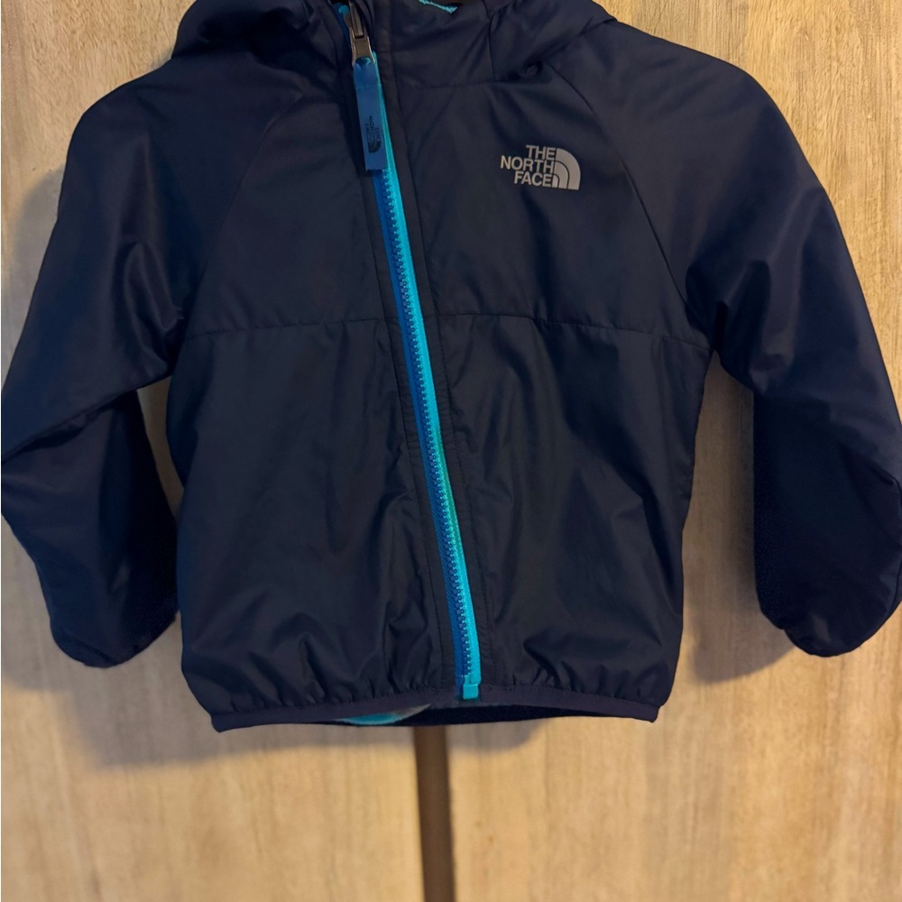The North Face Reversible Hooded Zip-Up Jacket  SZ: 2 yrs
